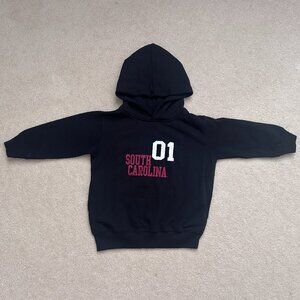 NWT Officially Licensed Pro Edge Gamecocks SC Hoodie, Unisex Youth 4, Black